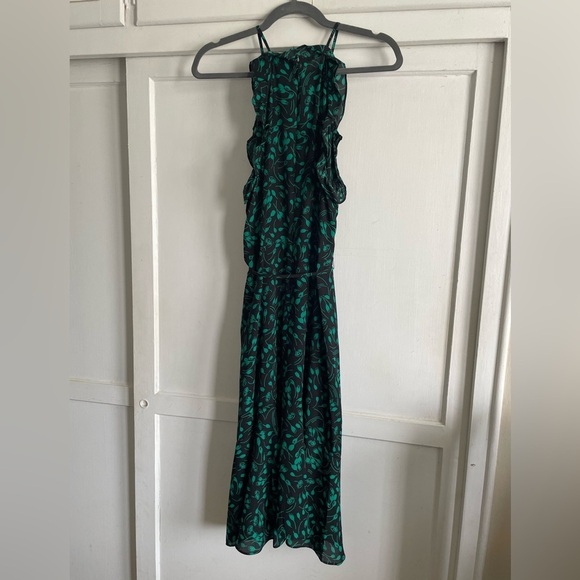 Who What Wear Floral Print A-Line Halter Sleeveless Dress. New With Tags. - Picture 5 of 9